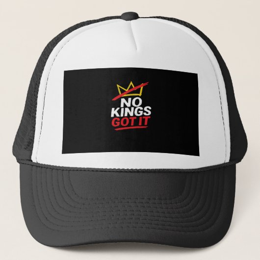 No Kings It Creative Casual キャップ (正面)