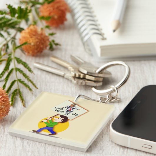 No Kings Keychain キーホルダー (正面右)