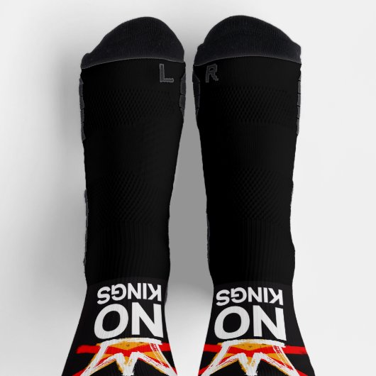 NO KINGS MARCHING  ソックス (上部)