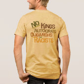 No Kings -- Men's Crew-Neck Tee トライブレンドＴシャツ (裏面)