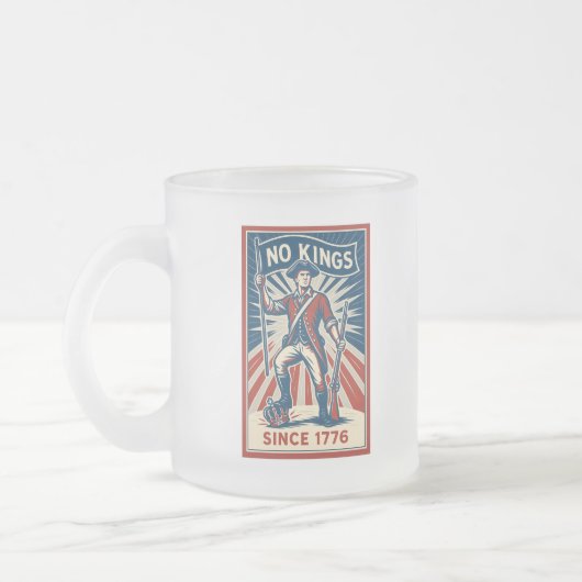 No Kings Mug フロストグラスマグカップ (左)