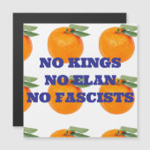NO KINGS NO ELAN NO FASCISTSマグネット マグネット招待状 (正面/裏面)