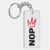 No Kings NOPE Keychain キーホルダー (正面左)