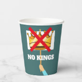 No Kings Paper Cup 紙コップ (裏面)