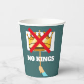 No Kings Paper Cup 紙コップ (正面)