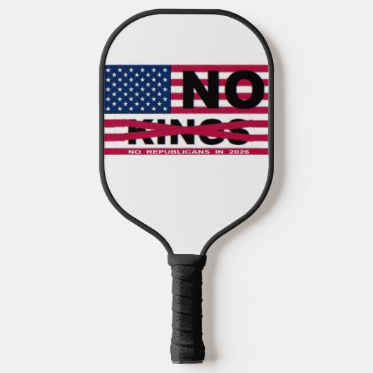 "NO kings" Pickleball Paddle ピックルボールラケット (正面)