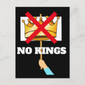 No Kings Postcard ポストカード (正面)