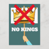 No Kings Postcard ポストカード (正面)