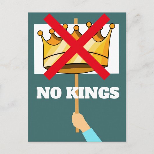 No Kings Postcard ポストカード (正面)