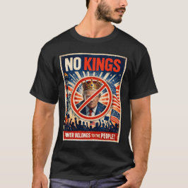 No Kings – Power Belongs to the People T-Shirt Tシャツ