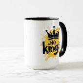 No Kings – Power to the People Design マグカップ (正面右)
