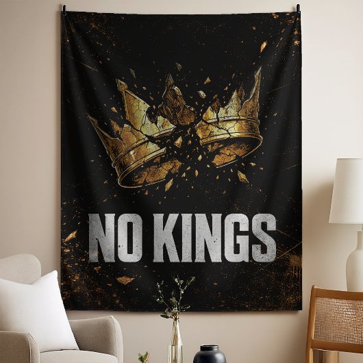 No Kings Protest タペストリー
