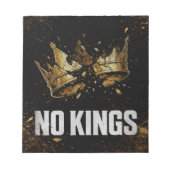 No Kings Protest ノートパッド (正面)