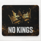 No Kings Protest マウスパッド (正面)