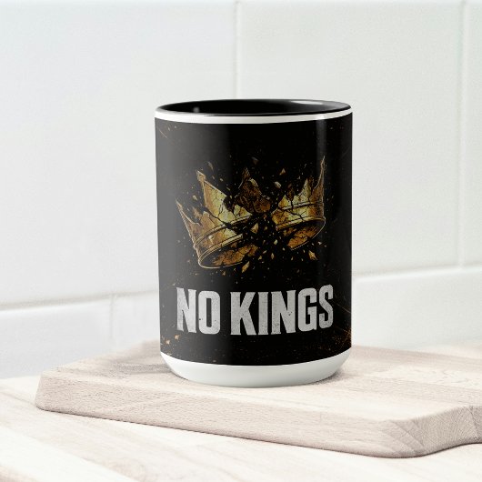 No Kings Protest マグカップ