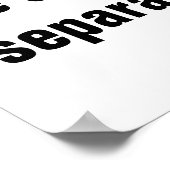 No Kings Protest poster - Ben Franklin Quote ポスター (角)