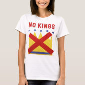 No Kings Protest Resist Tシャツ (正面)