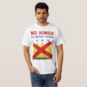 No Kings Protest Resist Tシャツ (正面フル)