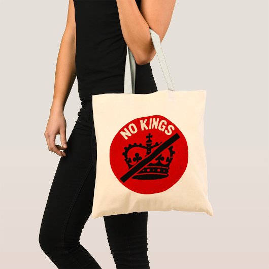 No Kings Protest Symbol トートバッグ