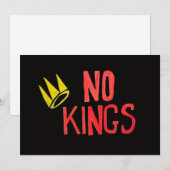 No Kings Proud to be An American Sign シーズンカード (正面/裏面)