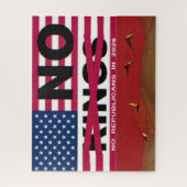 "NO kings" Puzzle ジグソーパズル (縦)