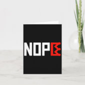 No Kings Repetition Sign Horizontal カード (正面)