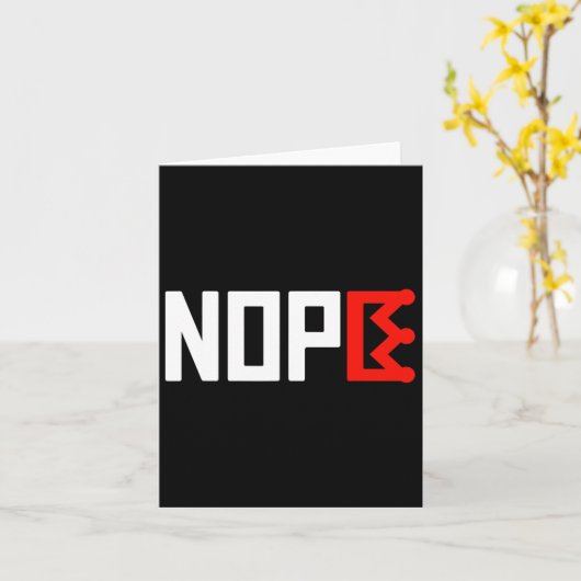 No Kings Repetition Sign Horizontal カード (黄色い花)