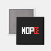 No Kings Repetition Sign Horizontal マグネット (正面/裏面)