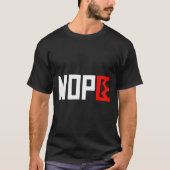 No Kings Repetition Sign Horizontal Tシャツ (正面)