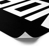 No Kings Repetition Sign Vertical ポスター (角)