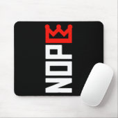 No Kings Repetition Sign Vertical マウスパッド (マウス)