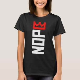 No Kings Repetition Sign Vertical Tシャツ