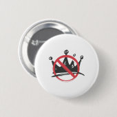 No Kings Shirt No Kings In America政治的シャツ 缶バッジ (正面&裏面)
