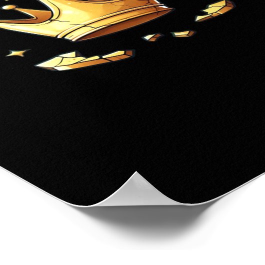 No Kings. Simple Yet Impactful Visual Of A Destroy ポスター (角)