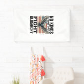 No Kings Since 1776 Patriotic Eagle Vintage Shirt  横断幕 (インサイチュ)