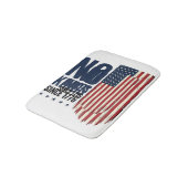 No Kings Since 1776 Patriotic Flag Shirt Design_1 バスマット (アングル)