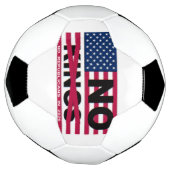 "NO kings" Soccer Ball サッカーボール (回転)