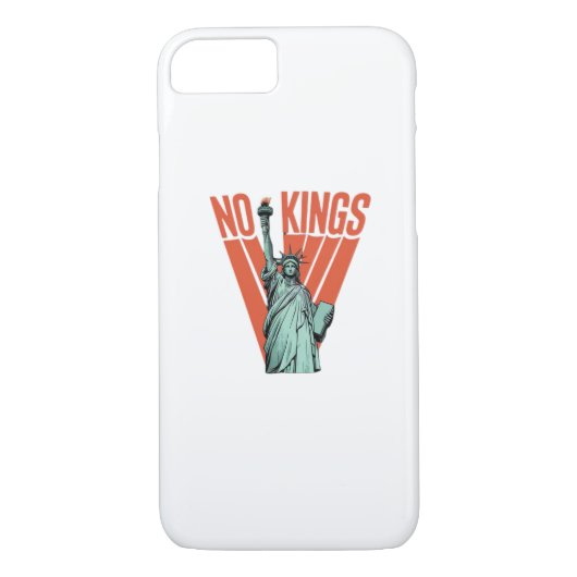 No Kings Statue Of Protest American Classic Case-Mate iPhoneケース (裏面)