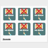 No Kings Sticker スクエアシール (シート)