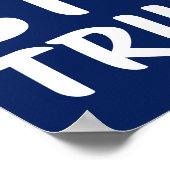 NO KINGS STOP TRUMP Anti-Trump | RYBl | Protest ポスター (角)