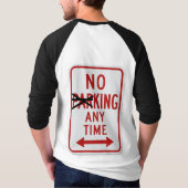 "NO Kings" Tシャツ (裏面)