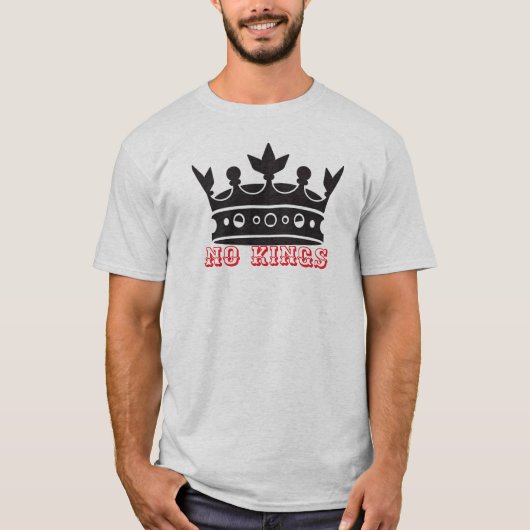 No Kings Tシャツ (正面)