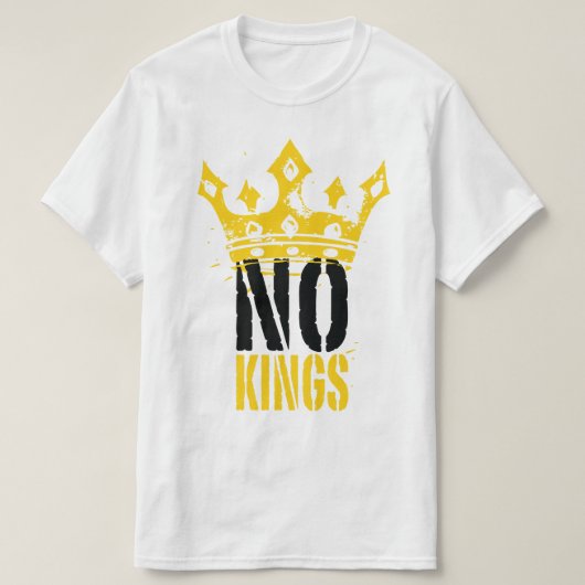 no kings tシャツ (デザイン正面)