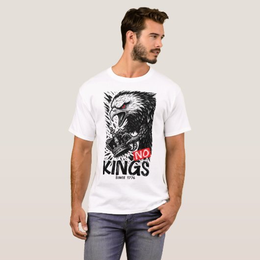 NO KINGS  Tシャツ (正面フル)