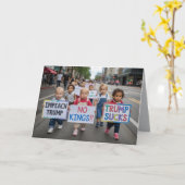 No Kings Toddler Greeting Card カード (黄色い花)