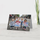 No Kings Toddler Greeting Card カード (正面)