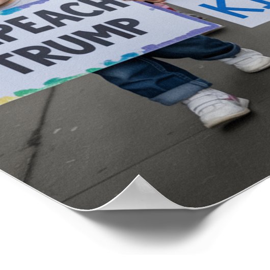 No Kings Toddler Poster ポスター (角)