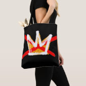 NO KINGS TOTE BAG  トートバッグ (クローズアップ)