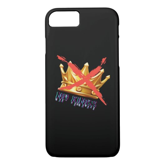 No Kings Trendy Design Case-Mate iPhoneケース (裏面)