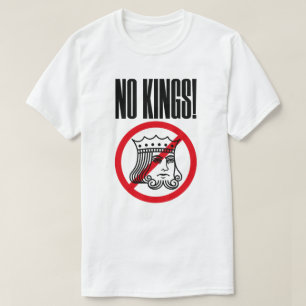 NO KINGS - Trump Repeat - Tシャツ